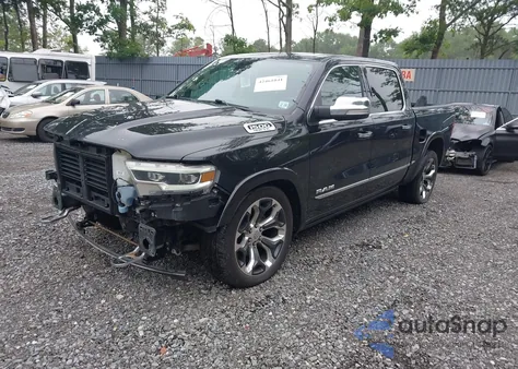 2020 Ram 1500 Limited 4X4 5'7 Box из США, поврежденный, VIN 1C6SRFHT7LN344388